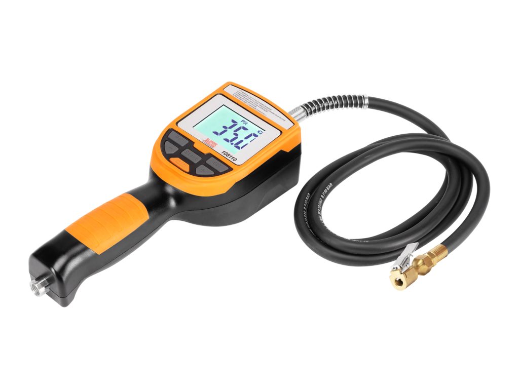 Calibrador pneus eletrônico