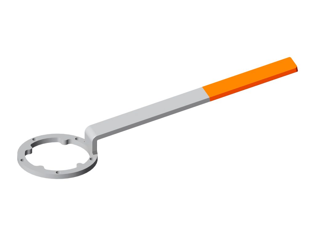 Ferramenta encaixe especial